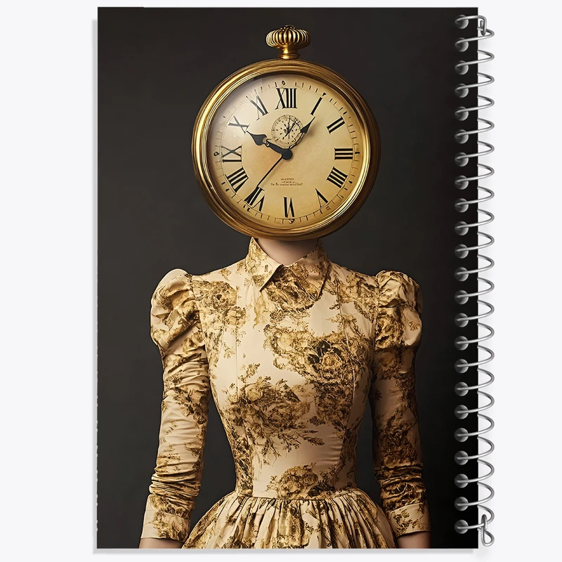 دفتر مشق 50 برگ خندالو طرح زمان کد F9096