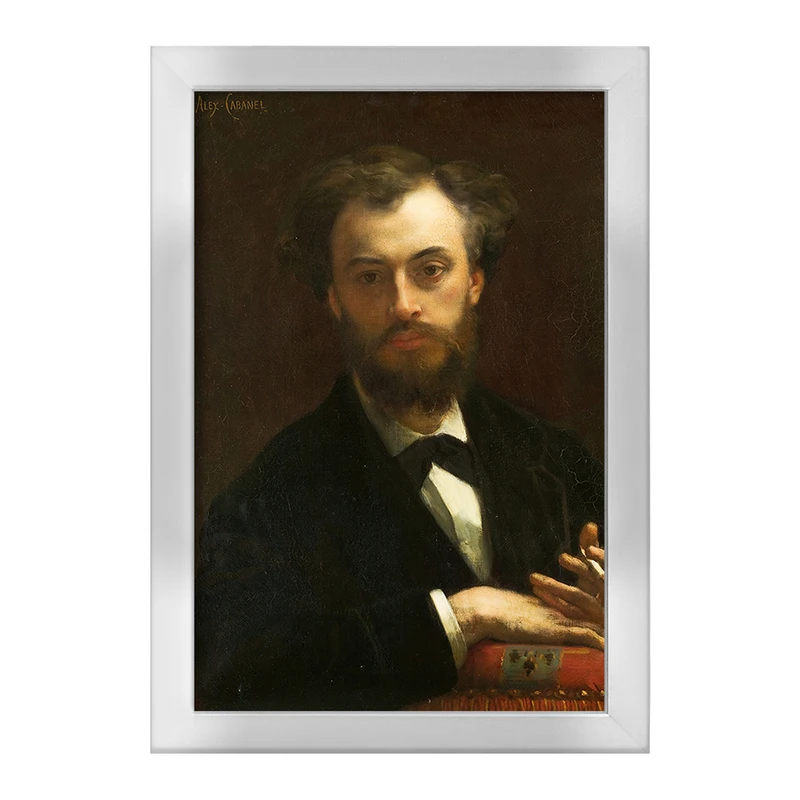 تابلو خندالو طرح پرتره پیر الکساندر کابانل  کد F12199