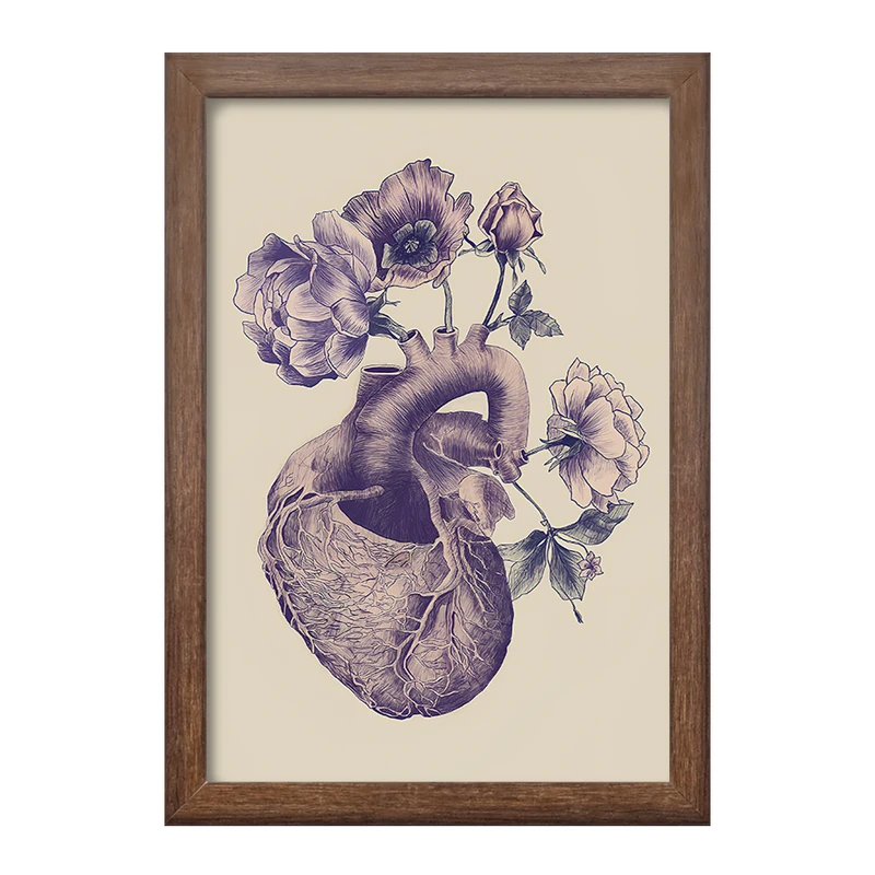 تابلو خندالو طرح قلب (Heart) کد F14049