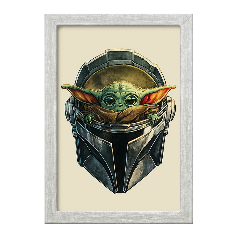 تابلو خندالو طرح یودا سریال جنگ ستارگان کد 26072