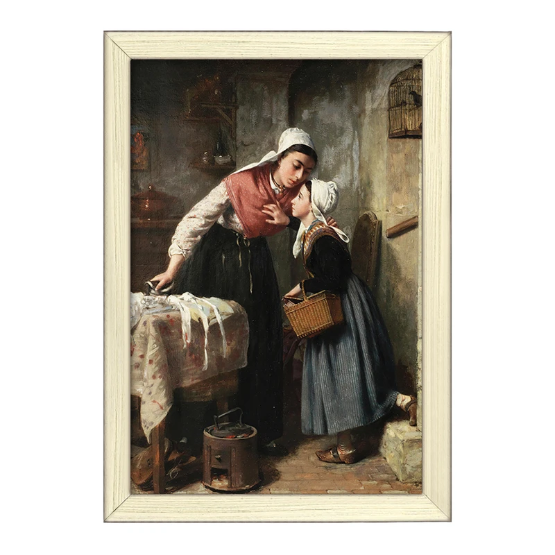 تابلو خندالو طرح نقاشی ماموریت اثر پیر ژان ادموند کستان کد F12368