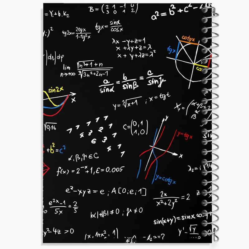 دفتر مشق 100 برگ خندالو طرح ریاضی کد N6957