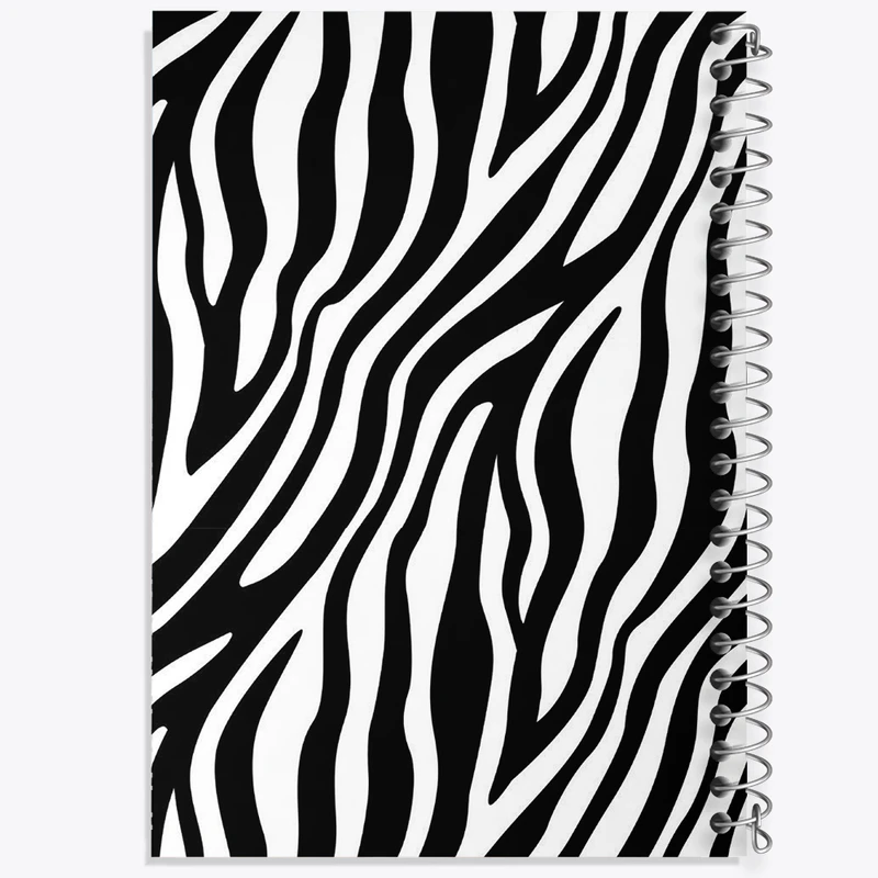 دفتر طراحی 50 برگ خندالو طرح گورخر کد 8552