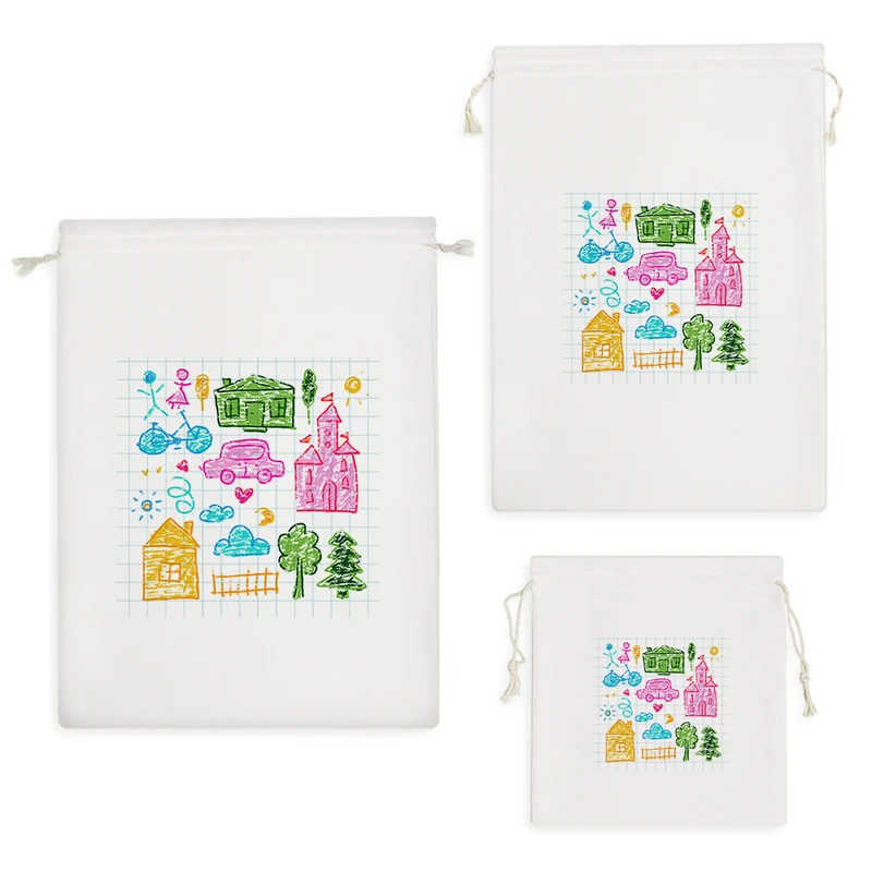 نظم دهنده خندالو مدل نقاشی کودکانه کد H1324 مجموعه 3 عددی