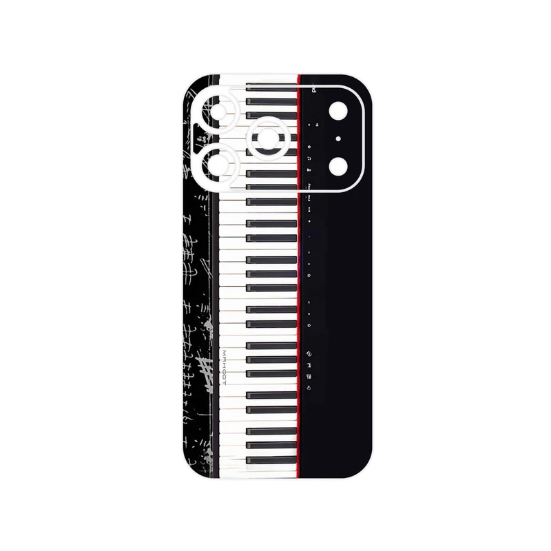 برچسب پوششی ماهوت مدل Piano_Instrument مناسب برای گوشی موبایل اپل iPhone 17 Pro