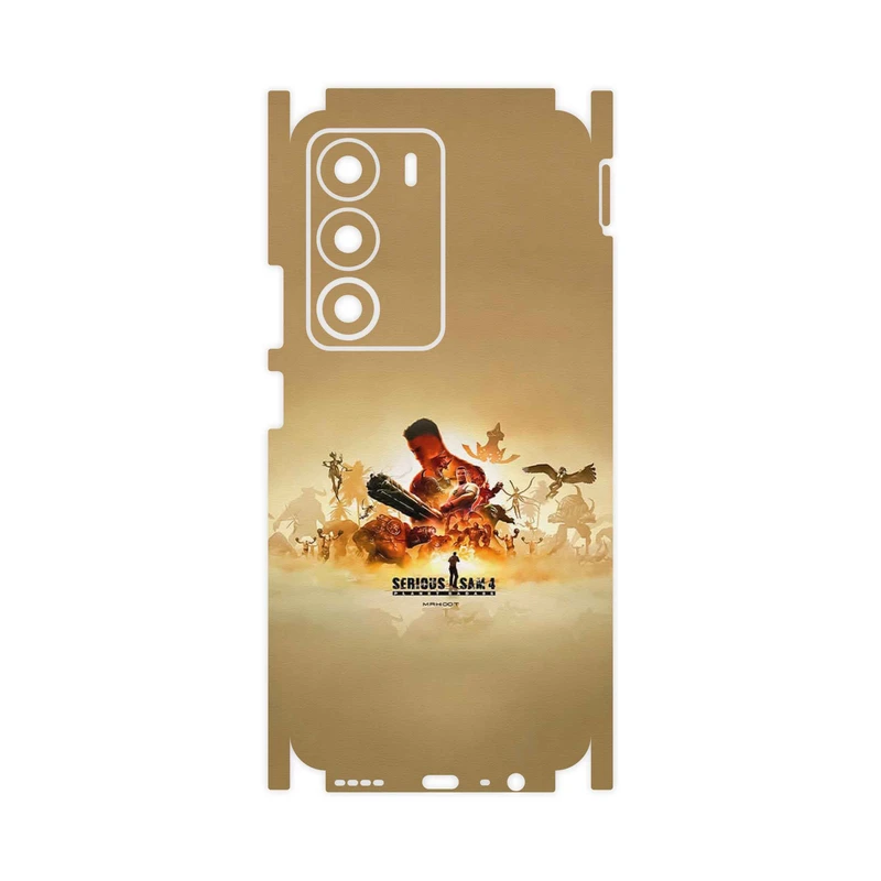 برچسب پوششی ماهوت مدل Serious Sam Game Series-FullSkin مناسب برای گوشی موبایل ریلمی C71