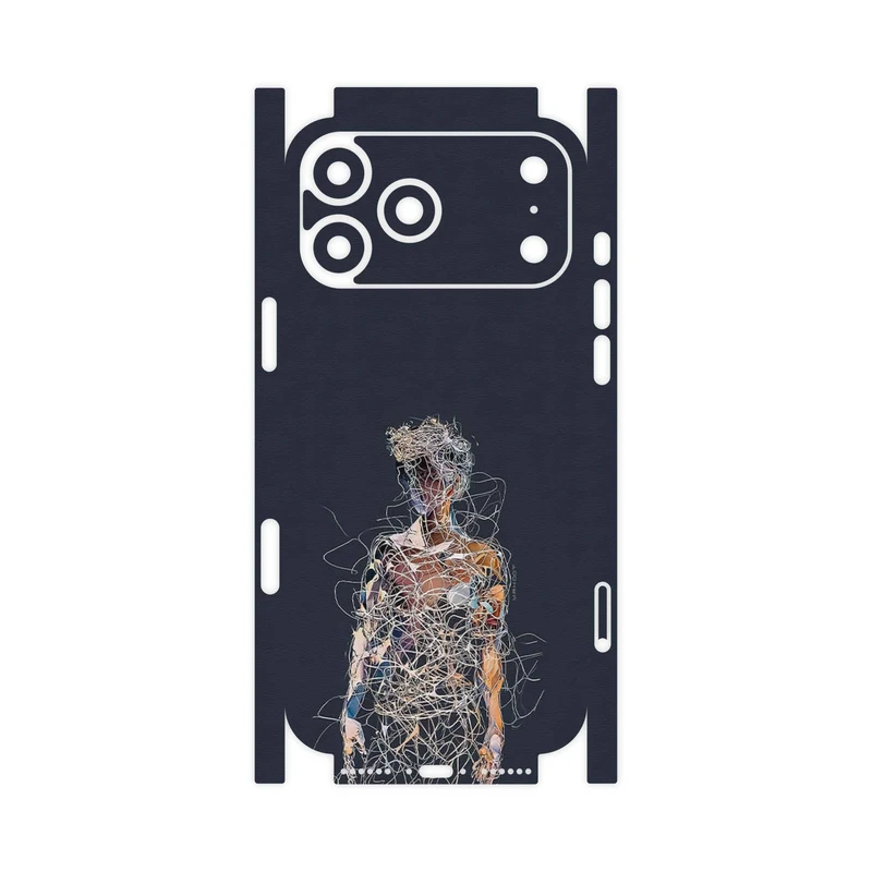 برچسب پوششی ماهوت مدل Strings Digital Art 1-FullSkin مناسب برای گوشی موبایل اپل iPhone 17 Pro Max