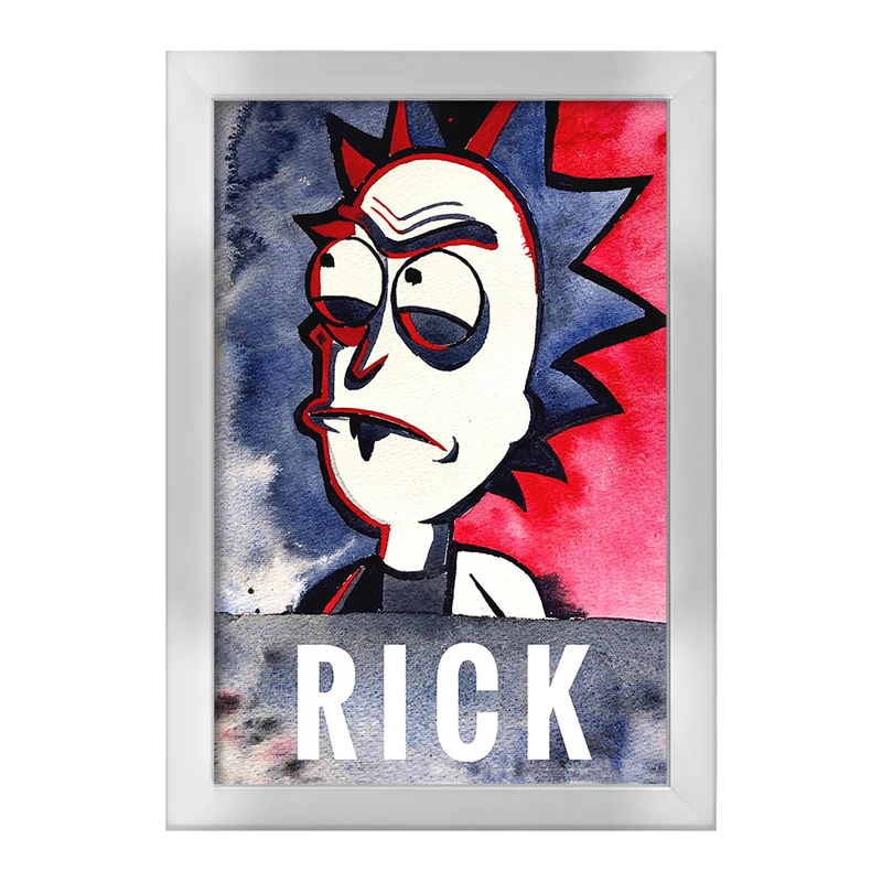 تابلو خندالو طرح ریک (Rick) کد F11450