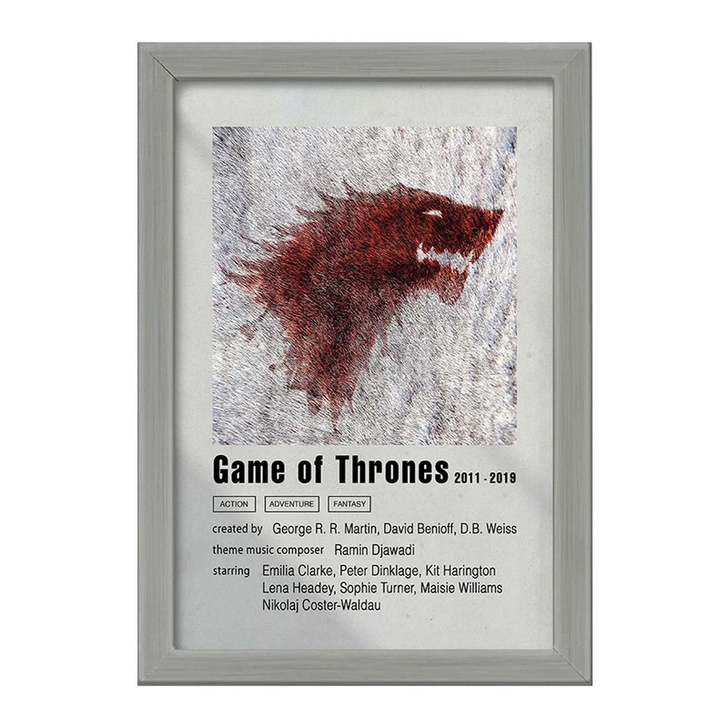 تابلو خندالو طرح گیم اف ترونز (Game of Thrones) کد F11276