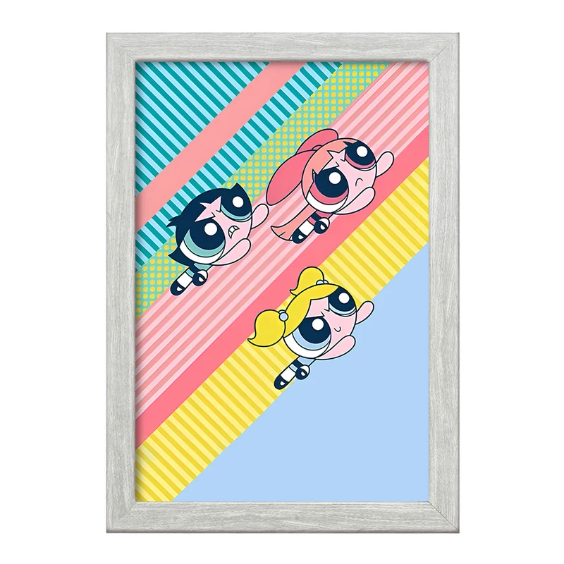 تابلو خندالو طرح پاورپاف گرلز (The Powerpuff Girls) کد F12051