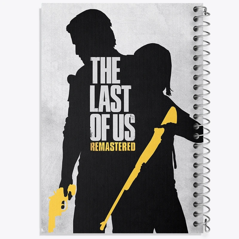 دفتر طراحی 50 برگ خندالو طرح لست آف آس (The Last Of Us) کد F1590