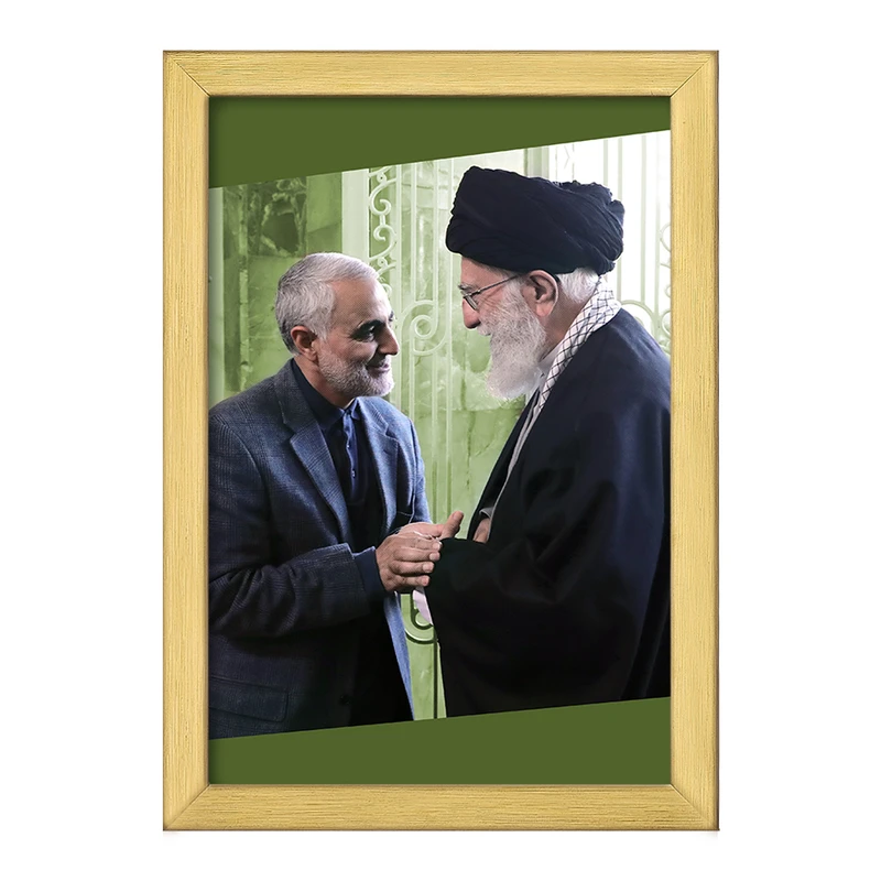 تابلو خندالو طرح سردار قاسم سلیمانی  کد 12604