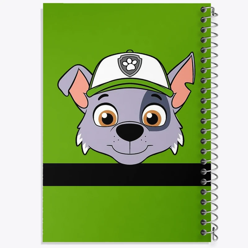 دفتر طراحی 50 برگ خندالو طرح انیمیشن سگ های نگهبان کد 26922