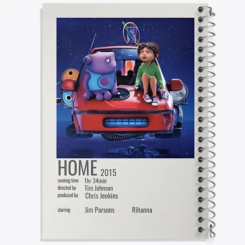 دفتر طراحی 50 برگ خندالو طرح خانه (Home) کد F13218