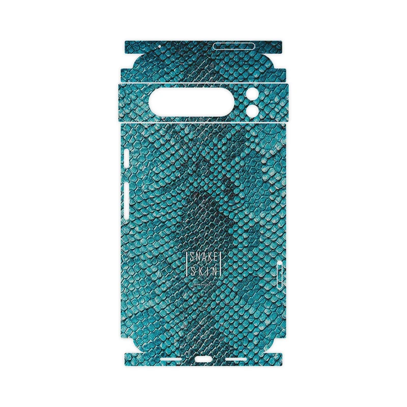 برچسب پوششی ماهوت مدل Blue Snake Skin-FullSkin مناسب برای گوشی موبایل گوگل Pixel 8 Pro