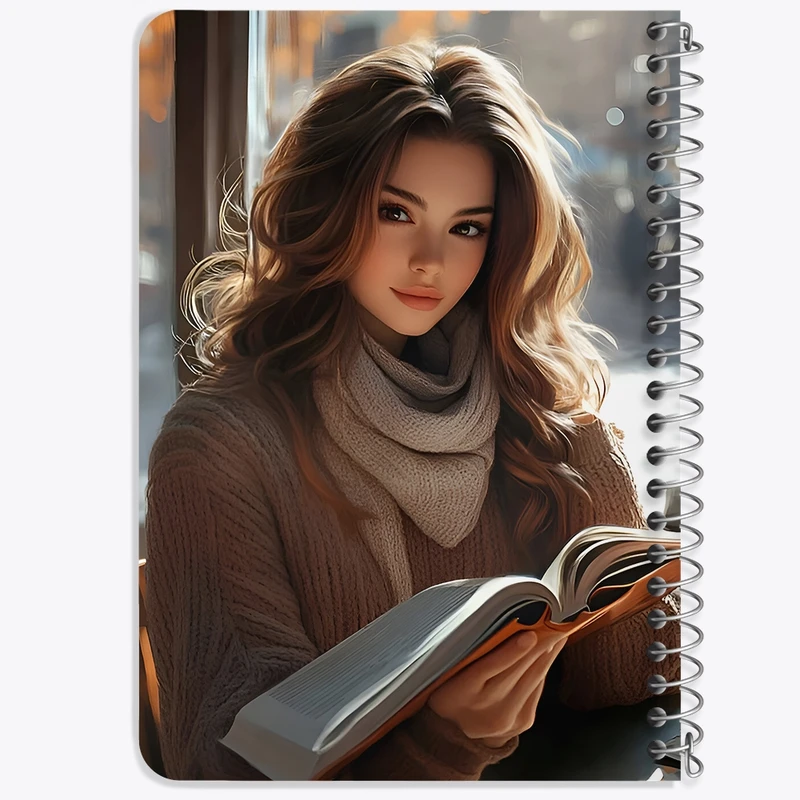 دفتر یادداشت 50 برگ خندالو طرح دخترانه کد F6501