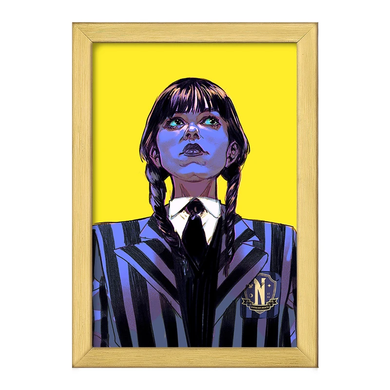 تابلو خندالو طرح ونزدی (Wednesday) کد F406