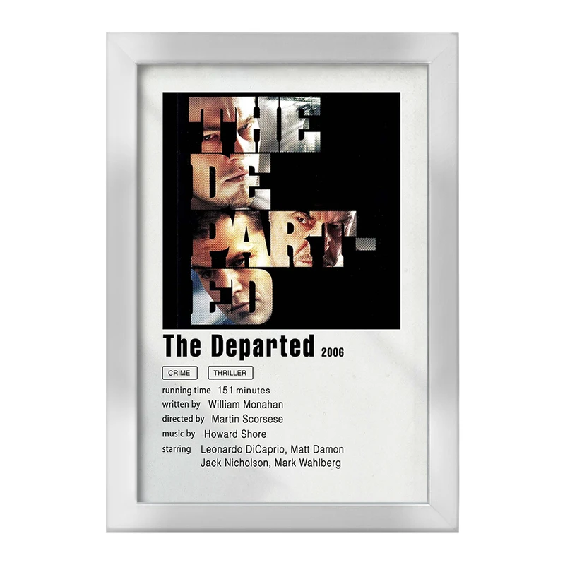 تابلو خندالو طرح جدا مانده (The Departed) کد F11323
