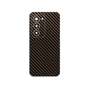 MAHOOT Glossy-Brown-Fiber Cover Sticker for Xiaomi Redmi 15 4G