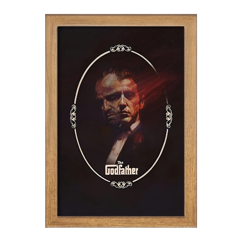 تابلو خندالو طرح پدر خوانده (The Godfather) کد F13561