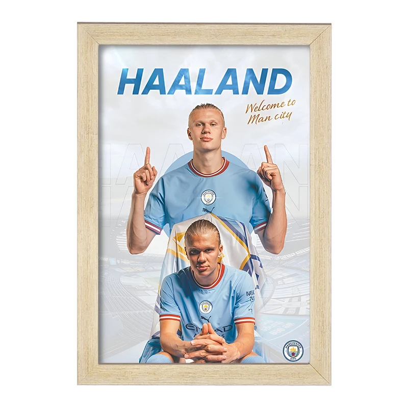 تابلو خندالو طرح ارلینگ هالند (Erling Haaland) کد F14279