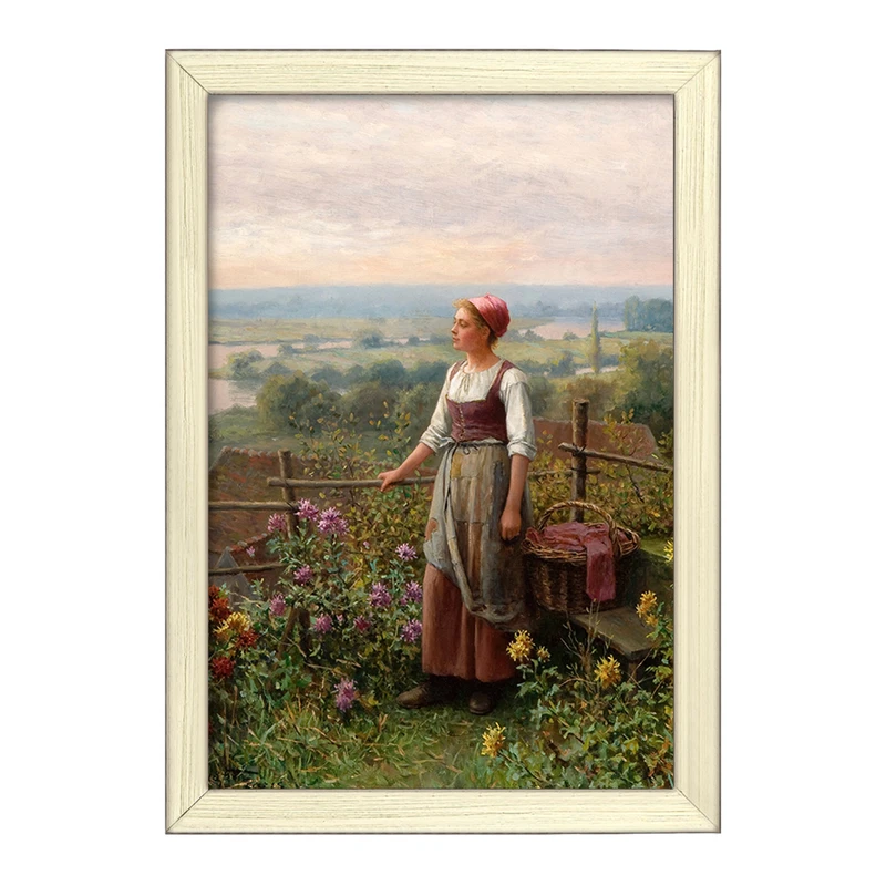 تابلو خندالو طرح نقاشی عصر درChantemesl اثر دانیل ریدوی نایت کد F12456