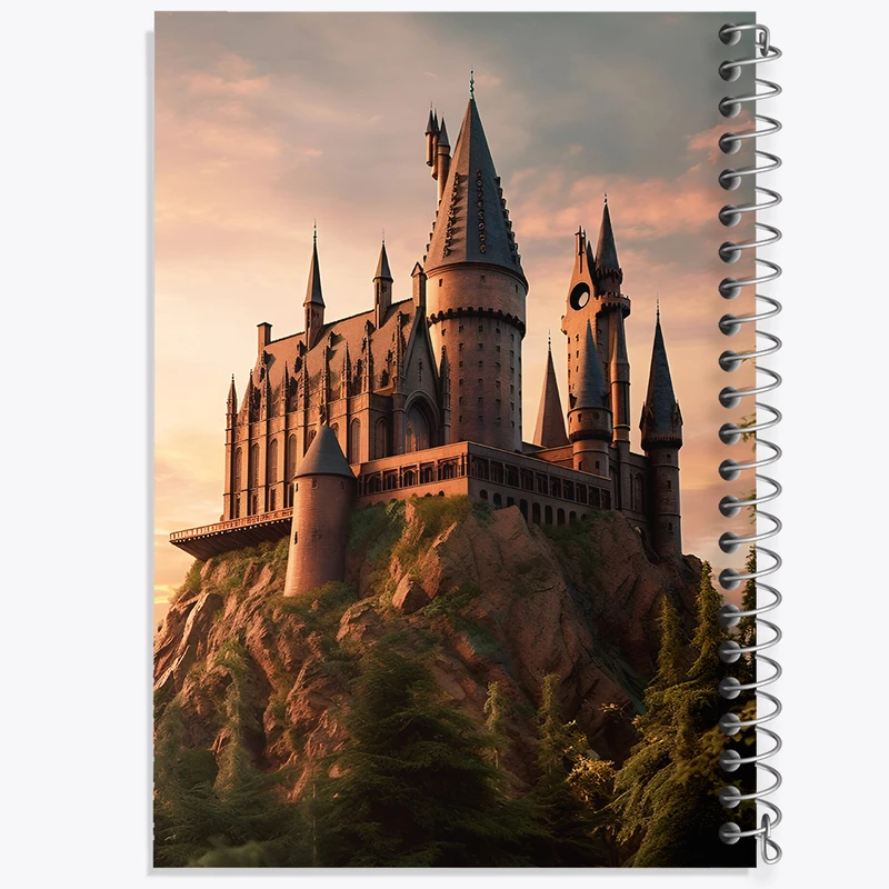 دفتر مشق 100 برگ خندالو طرح هاگوارتز هری پاتر کد F4265