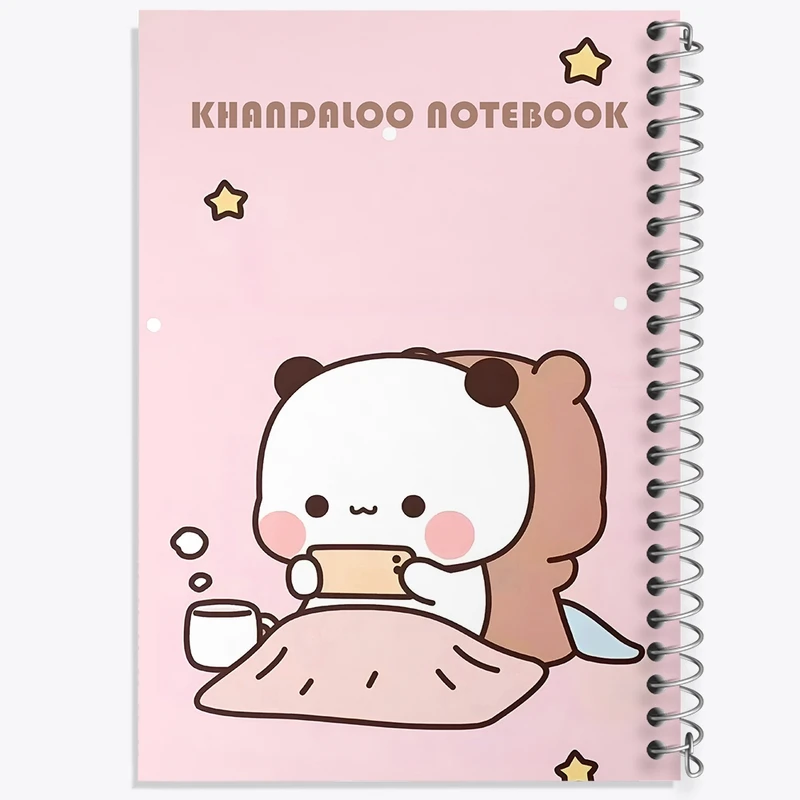 دفتر لیست خرید 50 برگ خندالو طرح پاندا و خرس بامزه کد N6189