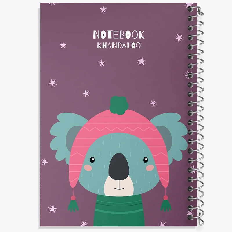 دفتر طراحی 50 برگ خندالو طرح کوآلا بامزه کد N1552