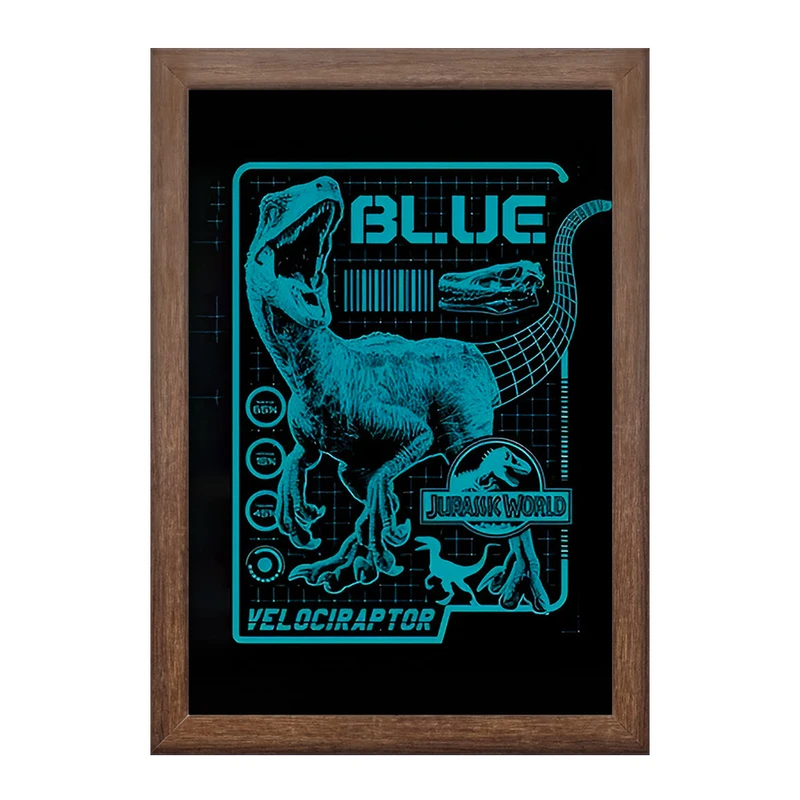 تابلو خندالو طرح رکس دایناسور کد F13766