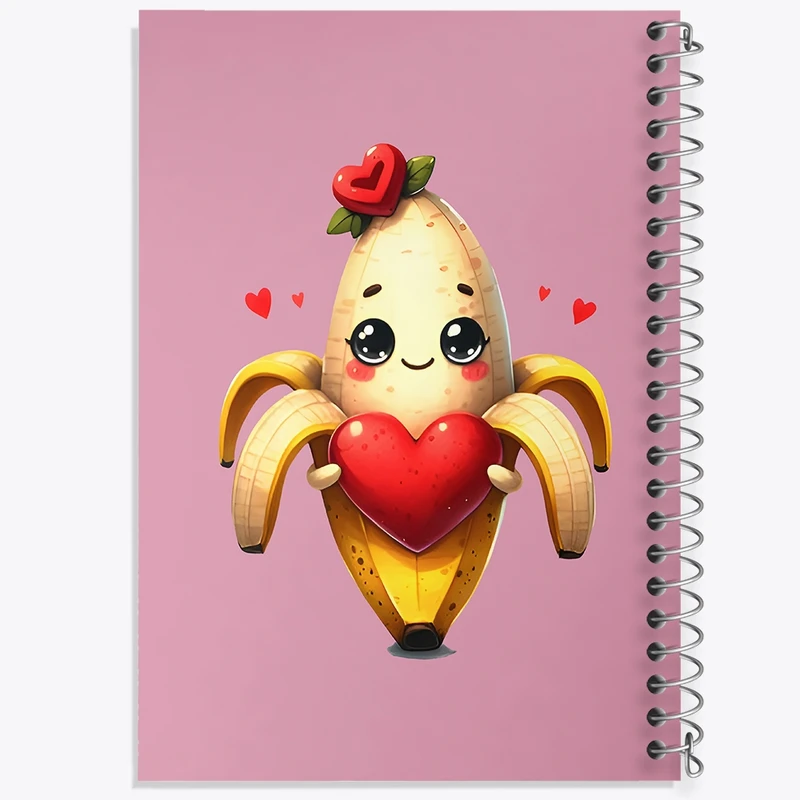 دفتر لیست خرید 50 برگ خندالو طرح موز بامزه کد N7045