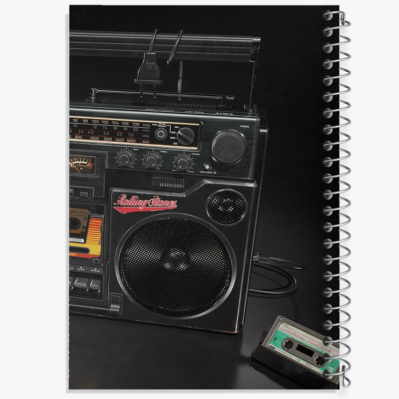 دفتر شطرنجی 50 برگ خندالو طرح ضبط صوت کد N8095