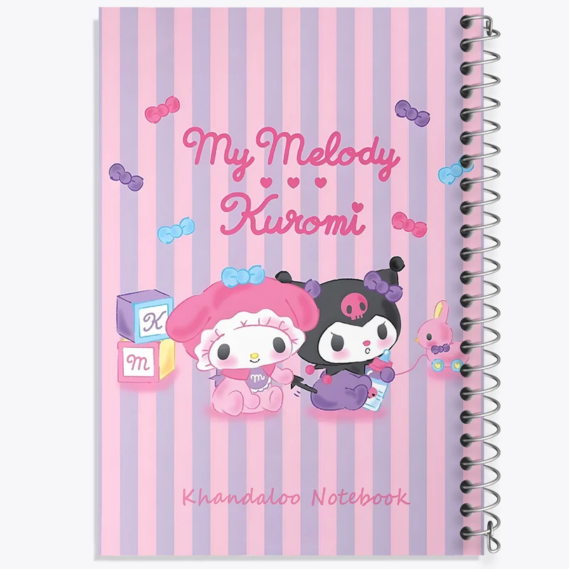 دفتر مشق 100 برگ خندالو طرح کرومی و مای ملودی کد N9027