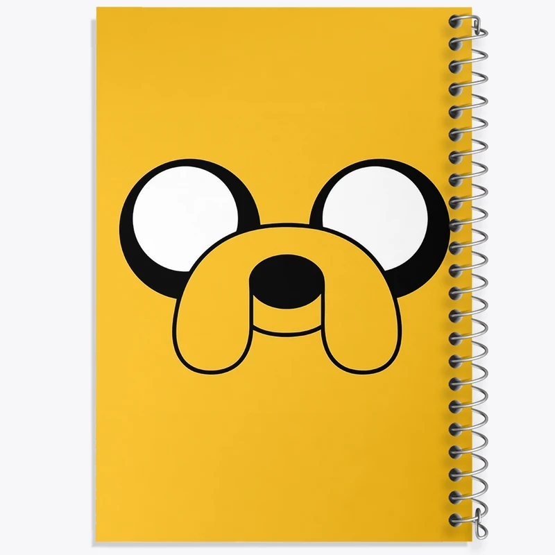 دفتر طراحی 50 برگ خندالو طرح جیک وقت ماجراجویی Adventure Time  کد 20814