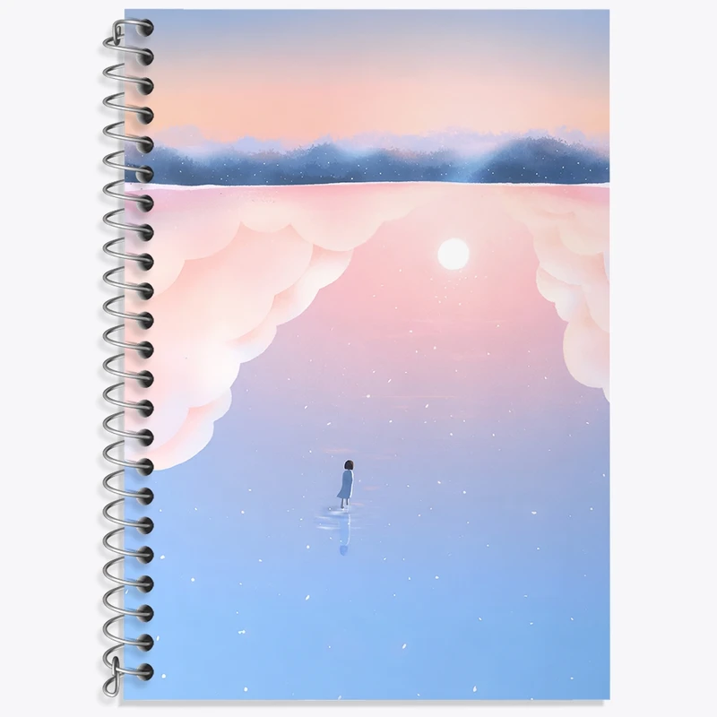 دفتر لغت 50 برگ خندالو طرح دخترانه فانتزی کد N8191