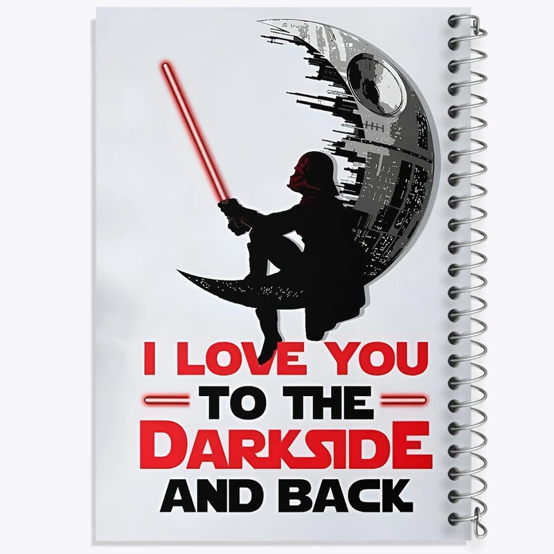 دفتر طراحی 50 برگ خندالو طرح جنگ ستارگان (Star Wars) کد F10753