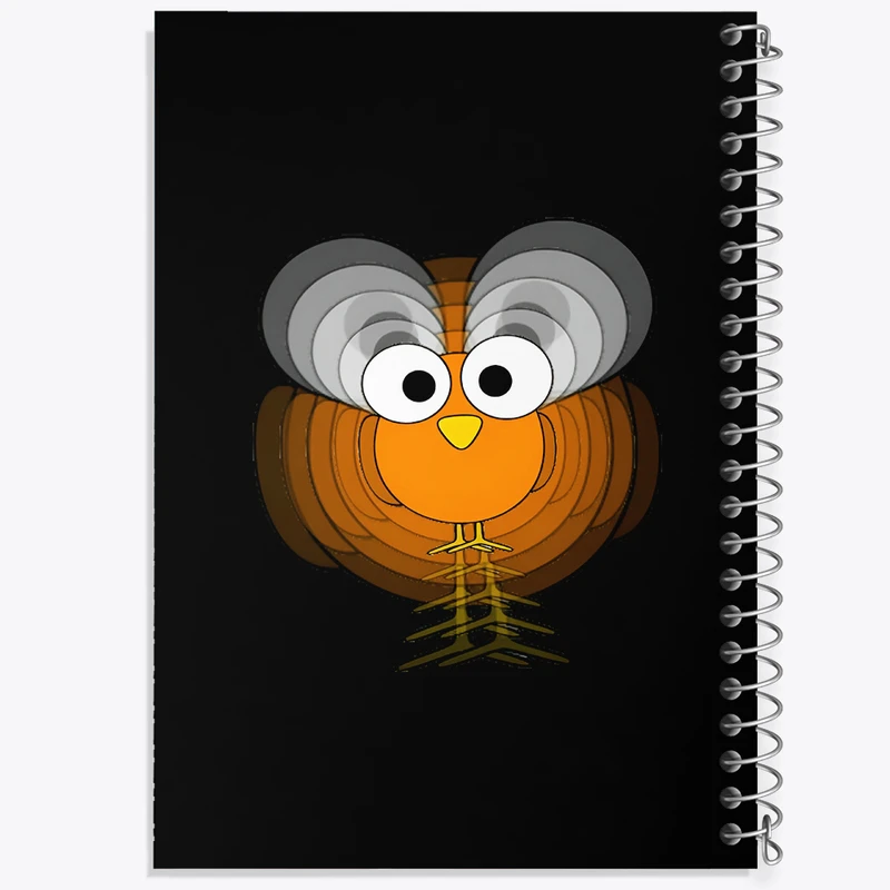 دفتر مشق 50 برگ خندالو طرح جوجه بامزه کد F13685