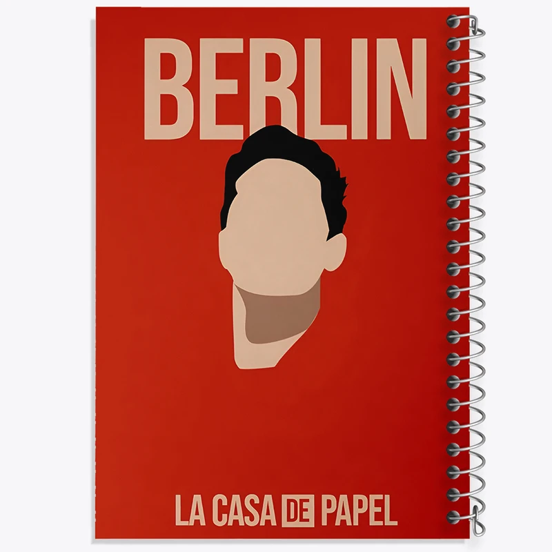 دفتر مشق 50 برگ خندالو طرح برلین خانه کاغذی کد F10128