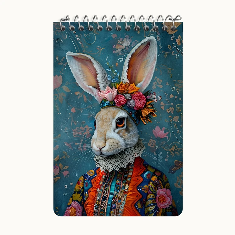 دفتر یادداشت 50 برگ خندالو طرح خرگوش کد F12624