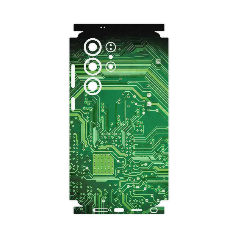 برچسب پوششی ماهوت مدل Green_Printed_Circuit_Board-FullSkin مناسب برای گوشی موبایل سامسونگ Galaxy S25 Ultra