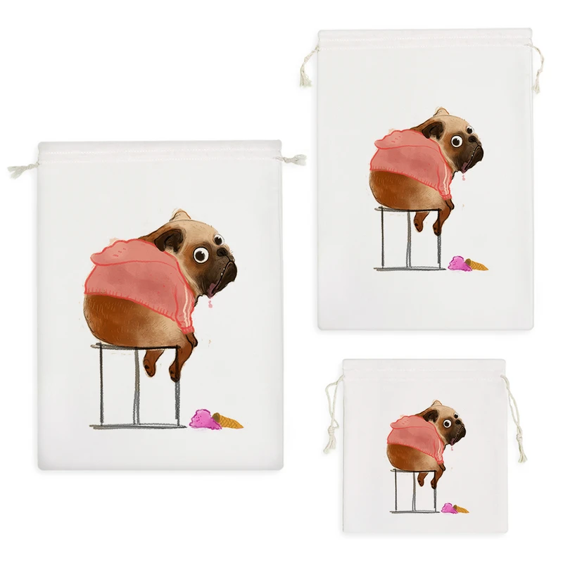 نظم دهنده خندالو مدل سگ نژاد پاگ کد 2951 مجموعه 3 عددی