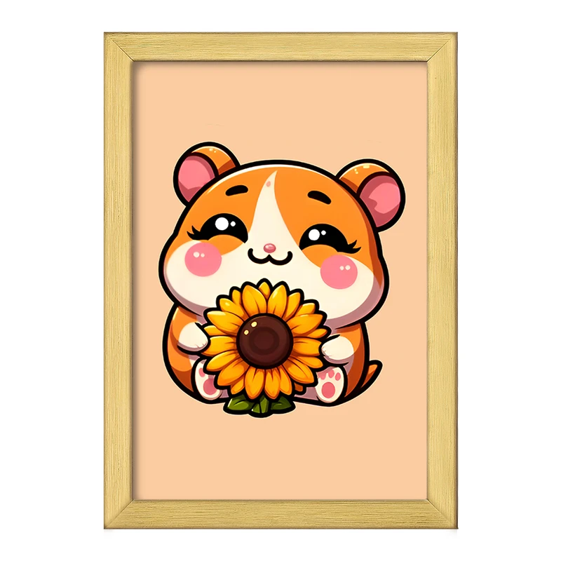 تابلو خندالو طرح موش کیوت کد F7757