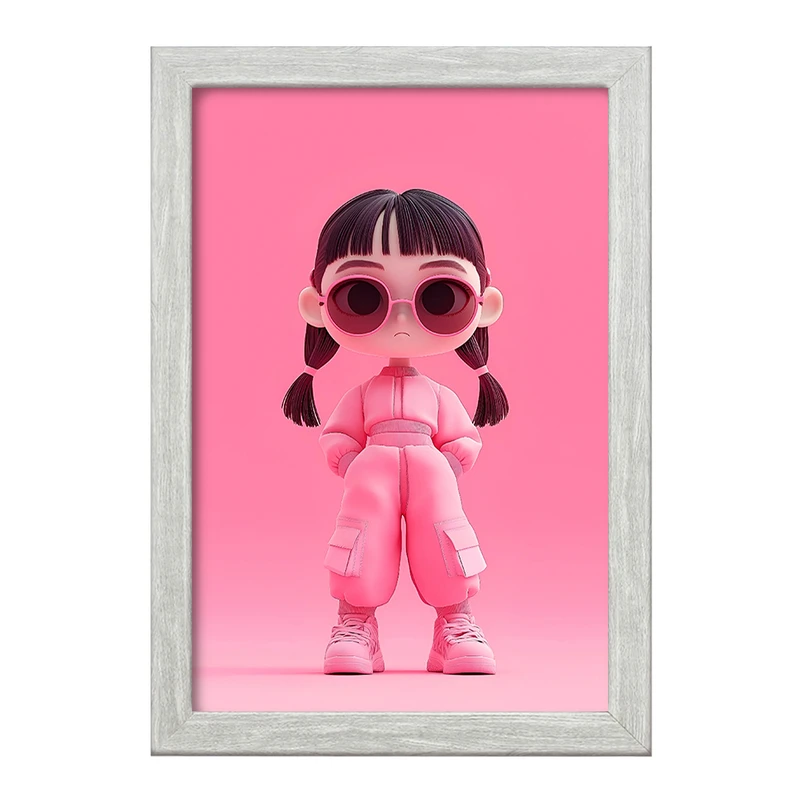 تابلو خندالو طرح دخترانه کد F4038