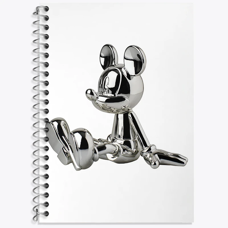 دفتر نت موسیقی 50 برگ خندالو طرح میکی موس کروم کد F3875