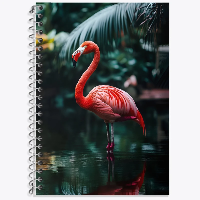 دفتر لغت 50 برگ خندالو طرح فلامینگو کد F9903