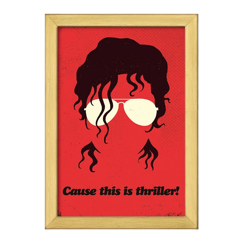 تابلو خندالو طرح مایکل جکسون Michael Jackson  کد 3289