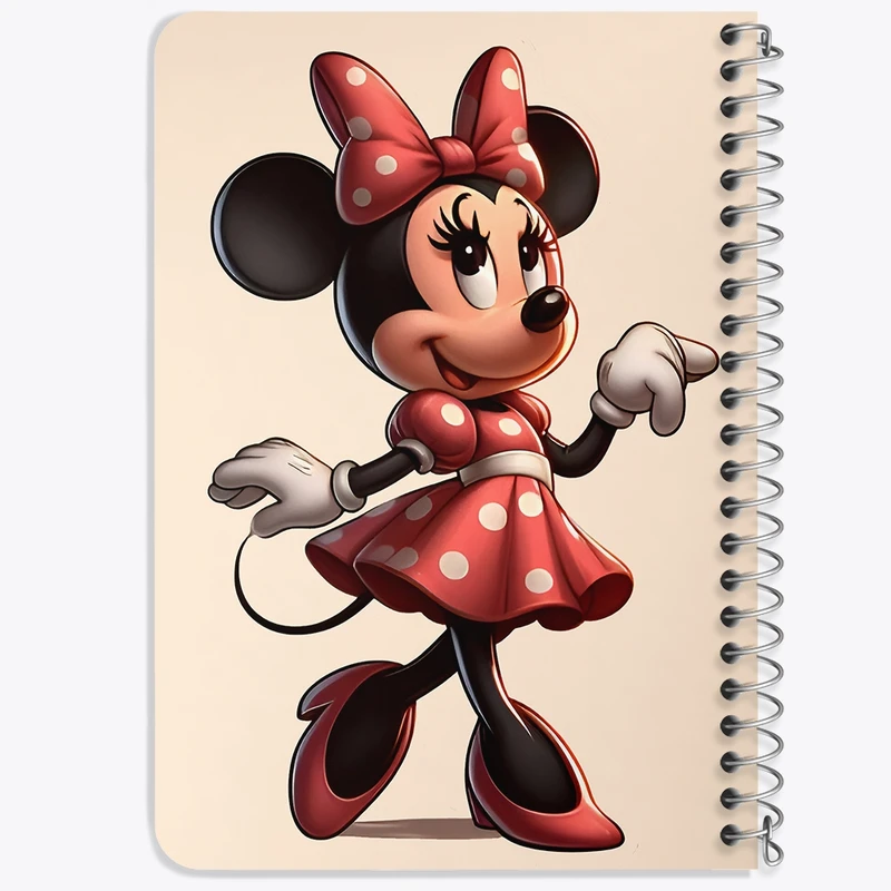 دفتر یادداشت 50 برگ خندالو طرح میکی موس (Mickey mouse) کد F7493