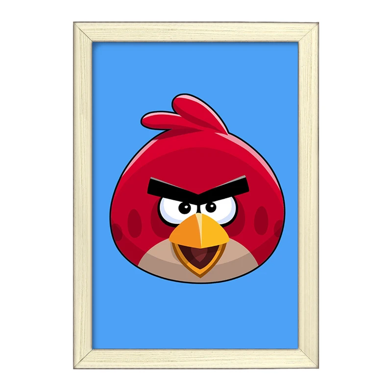 تابلو خندالو طرح پرندگان خشمگین Angry Birds  کد 13868