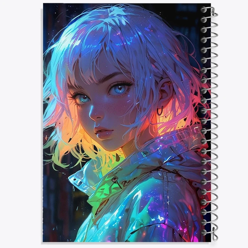 دفتر طراحی 50 برگ خندالو طرح دخترانه کد N2034