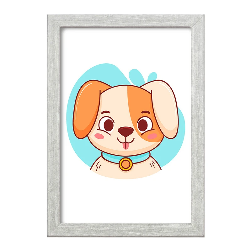 تابلو خندالو طرح سگ حیوانات بامزه کد 37142